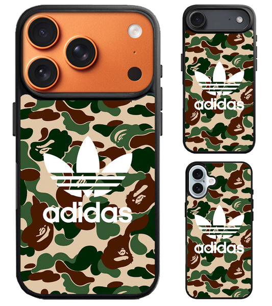 Adidas Camo iPhone Air | iPhone 17 | 17 Pro | 17 Pro Max Case