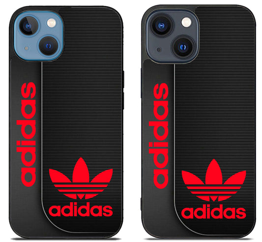 Adidas Dark Black iPhone 15 | iPhone 15 Plus Case