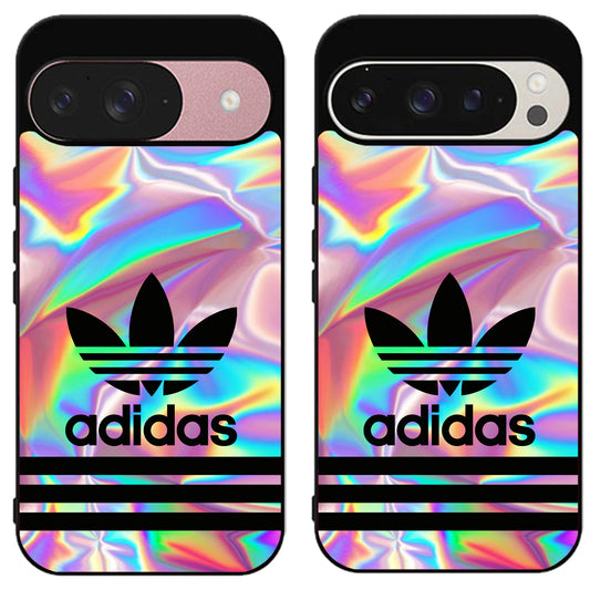 Adidas Holographic Google Pixel 9 | 9 Pro | 9 Pro XL Case