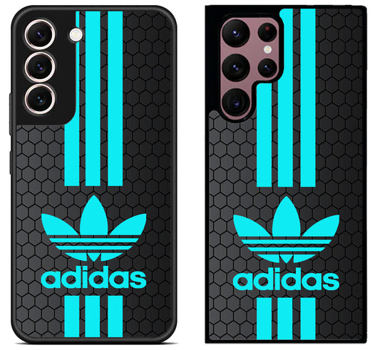 Adidas Mint Stripe Samsung S22 | S22+ | S22 Ultra Case