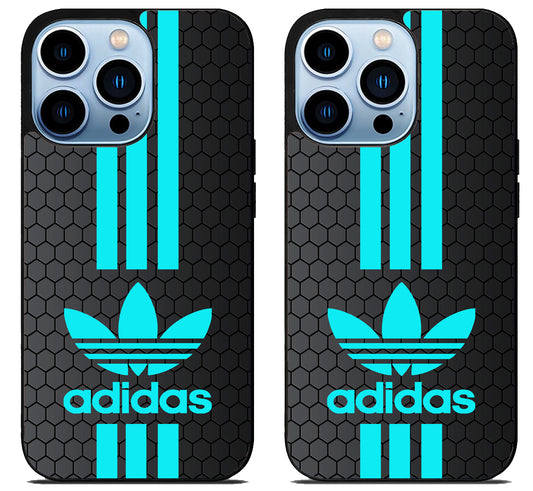 Adidas Mint Stripe iPhone 15 Pro | iPhone 15 Pro Max Case