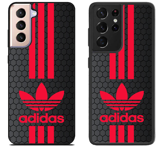 Adidas Red Stripe Samsung Galaxy S21 | S21 FE | S21+ | S21 Ultra Case