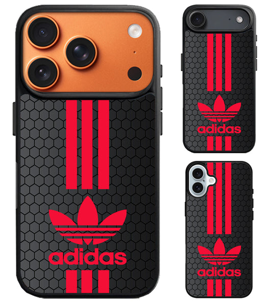 Adidas Red Stripe iPhone Air | iPhone 17 | 17 Pro | 17 Pro Max Case