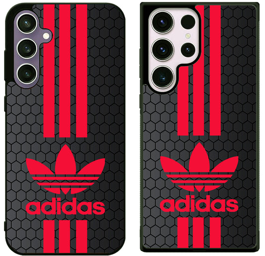 Adidas Red Stripe Samsung Galaxy S25 | S25+ | S25 Ultra Case