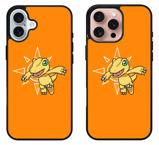 Agumon Digimon Cover iPhone 16 | 16 Plus | 16 Pro | 16 Pro Max Case