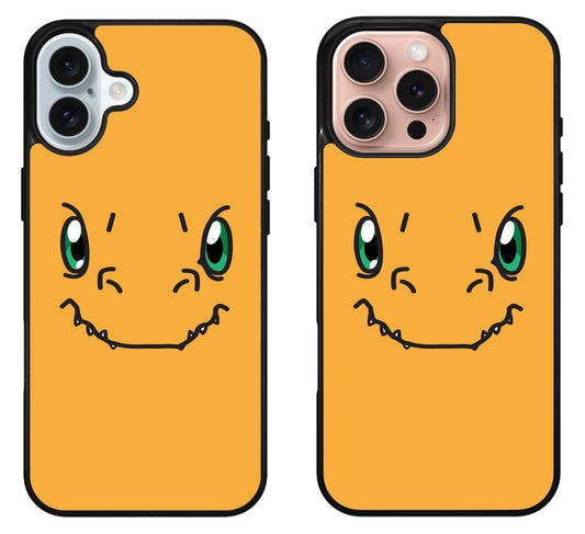 Agumon Digimon Face iPhone 16 | 16 Plus | 16 Pro | 16 Pro Max Case