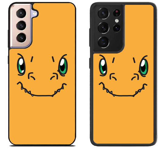 Agumon Digimon Face Samsung Galaxy S21 | S21 FE | S21+ | S21 Ultra Case