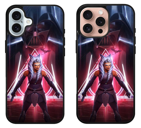 Ahsoka Tano Star Wars Wallpaper iPhone 16 | 16 Plus | 16 Pro | 16 Pro Max Case