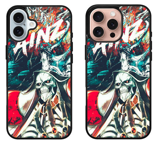 Ainz Ooal Gown Overlord Cover iPhone 16 | 16 Plus | 16 Pro | 16 Pro Max Case