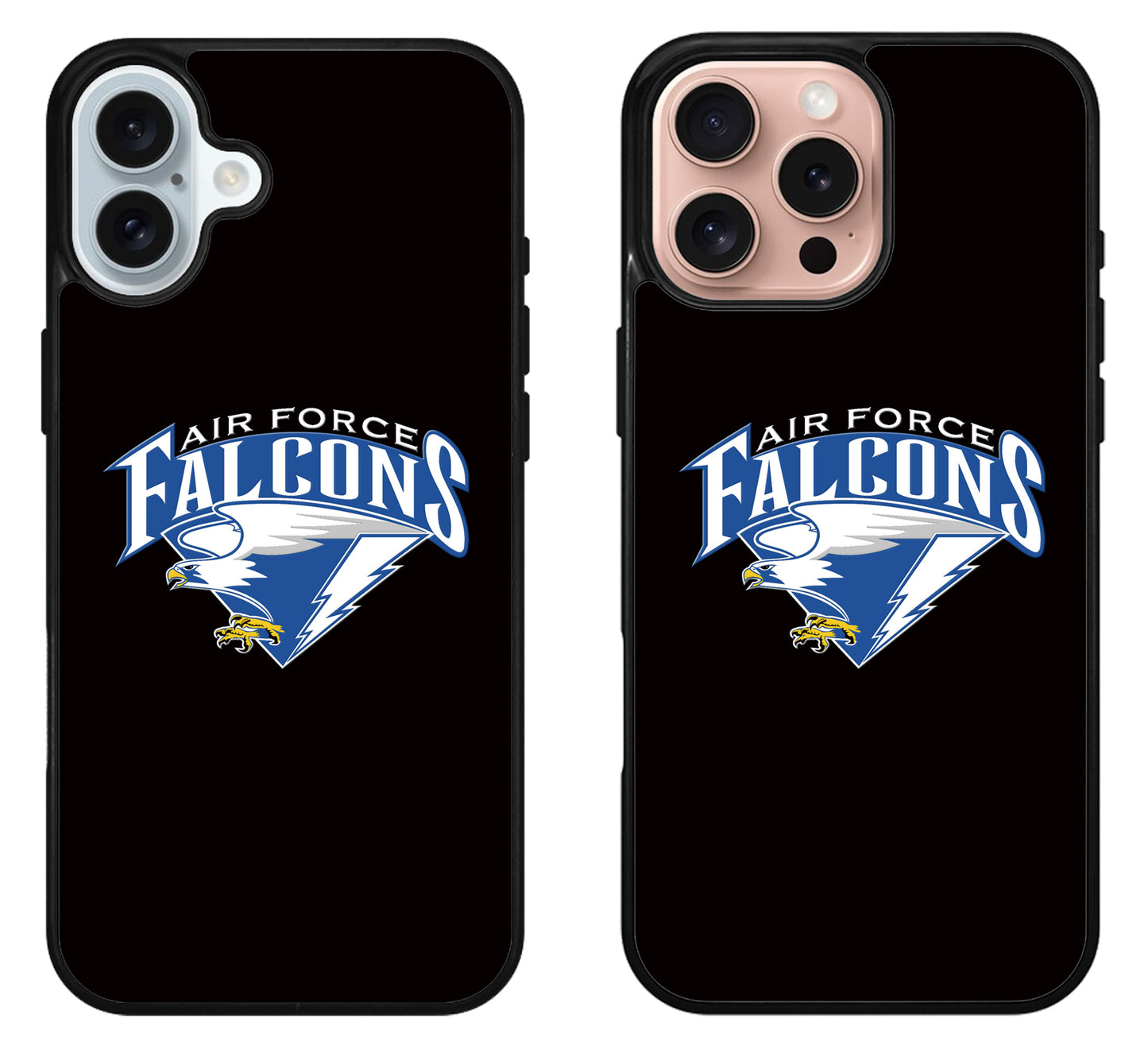 Air Force Falcons Black iPhone 16 | 16 Plus | 16 Pro | 16 Pro Max Case