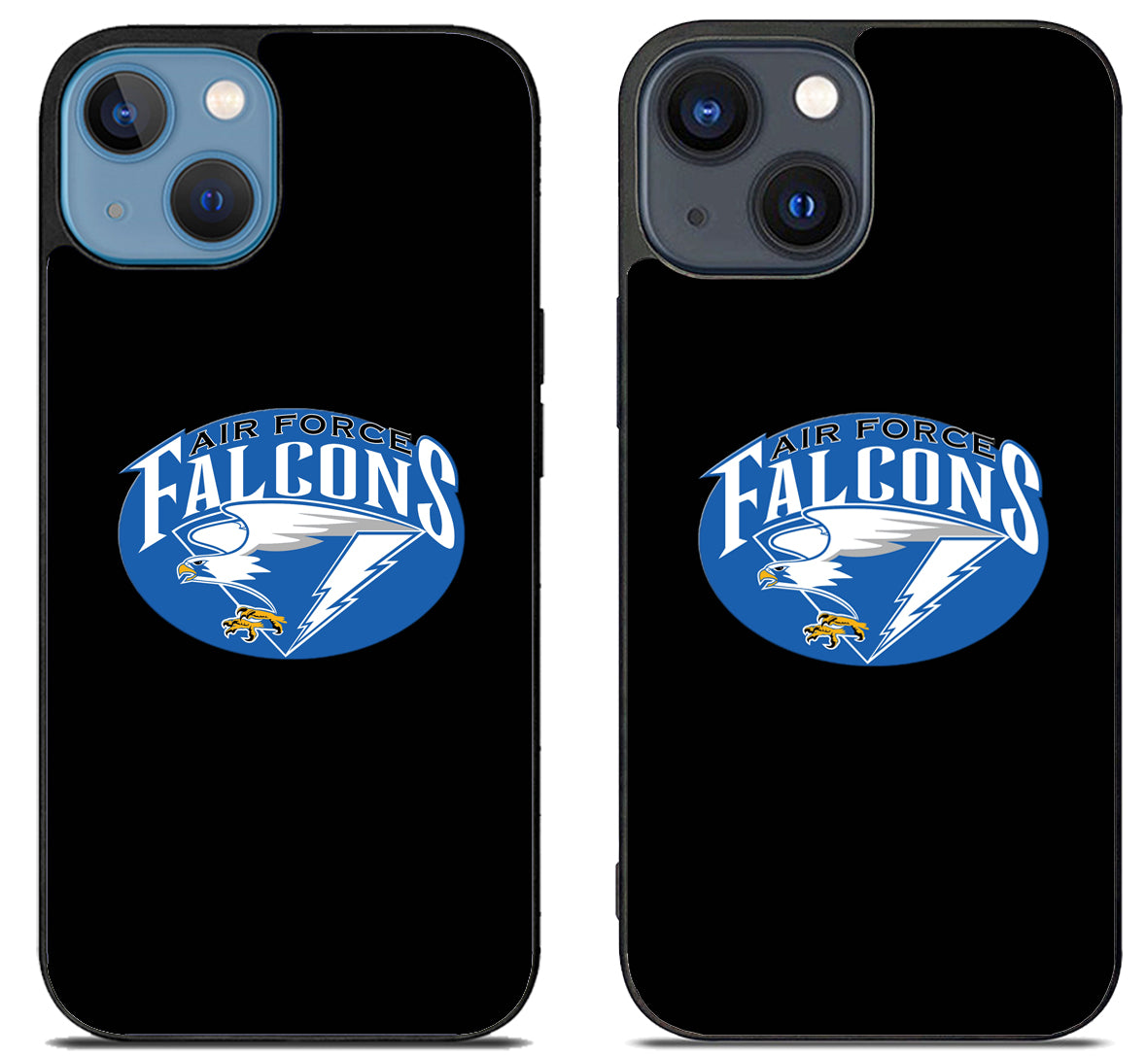 Air Force Falcons Black iPhone 15 | iPhone 15 Plus Case