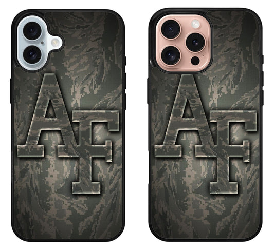 Air Force Falcons Camo iPhone 16 | 16 Plus | 16 Pro | 16 Pro Max Case