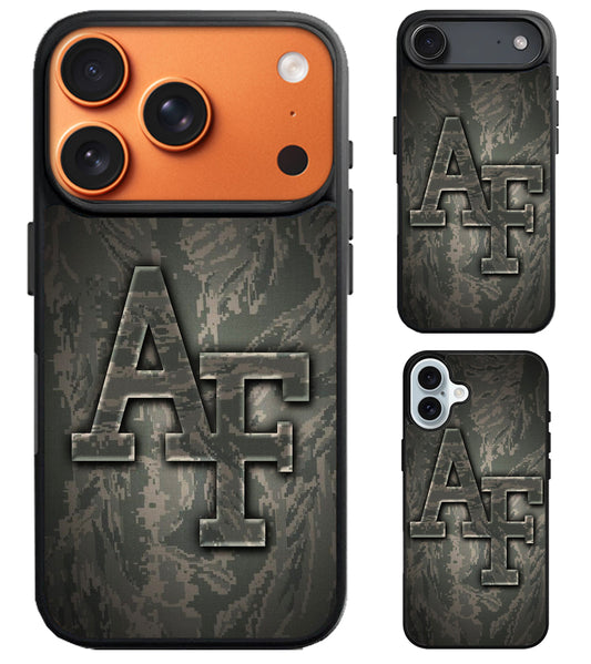 Air Force Falcons Camo iPhone Air | iPhone 17 | 17 Pro | 17 Pro Max Case