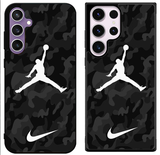 Air Jordan Jump Black Camo Samsung Galaxy S24 | S24+ | S24 Ultra Case