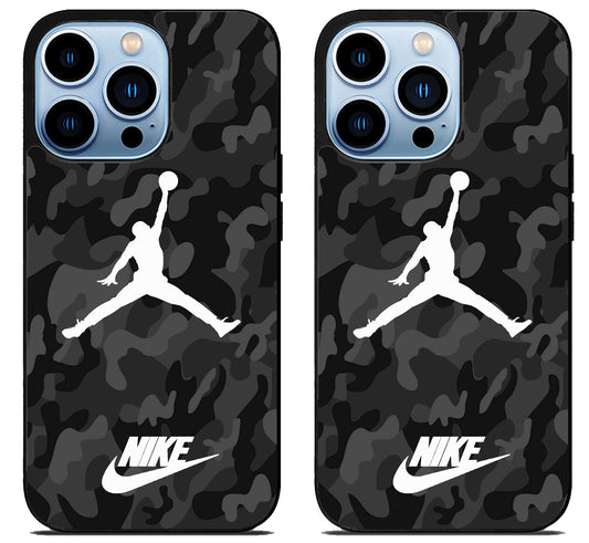 Air Jordan Jump Nike Camo iPhone 15 Pro | iPhone 15 Pro Max Case