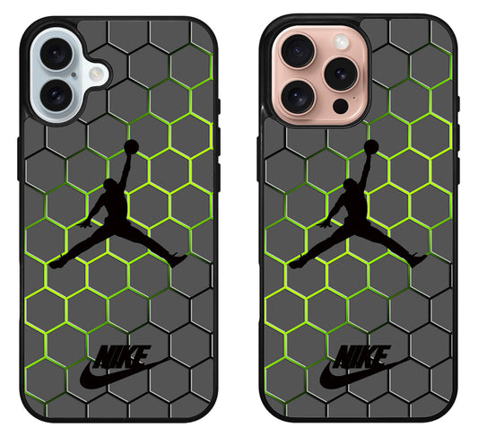 Air Jordan Nike Black Hexa iPhone 16 | 16 Plus | 16 Pro | 16 Pro Max Case