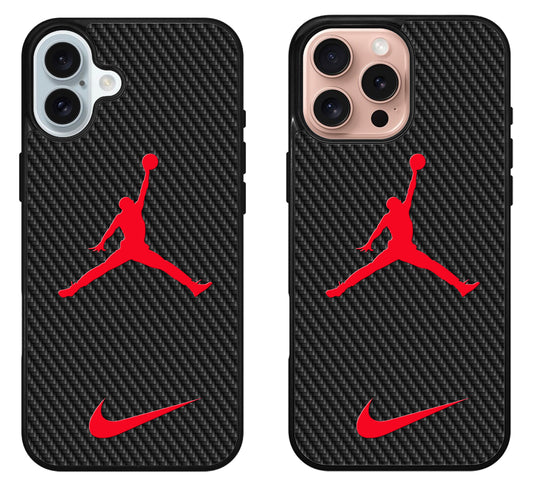 Air Jordan Nike Carbon iPhone 16 | 16 Plus | 16 Pro | 16 Pro Max Case