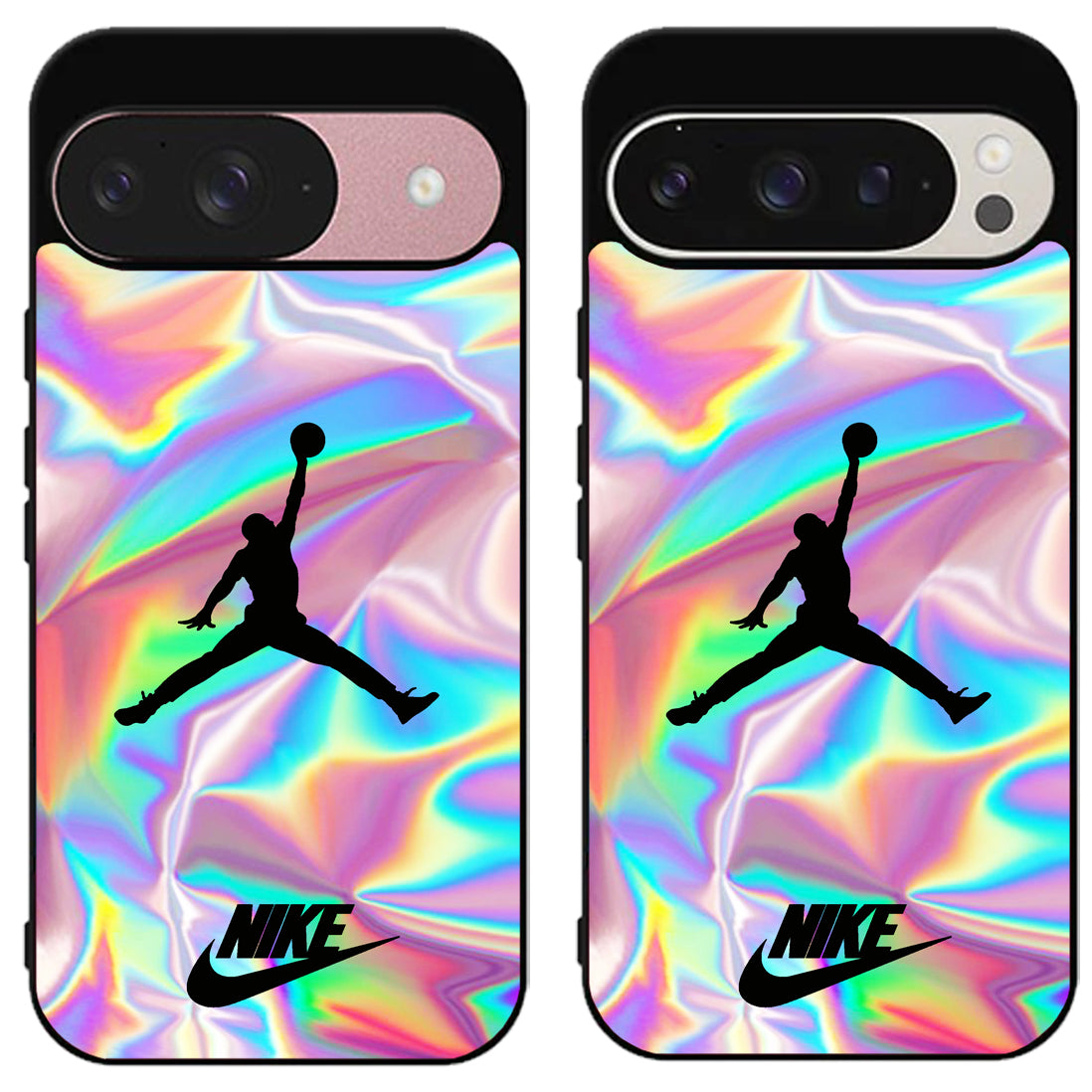 Air Jordan Nike Holographic Google Pixel 9 | 9 Pro | 9 Pro XL Case