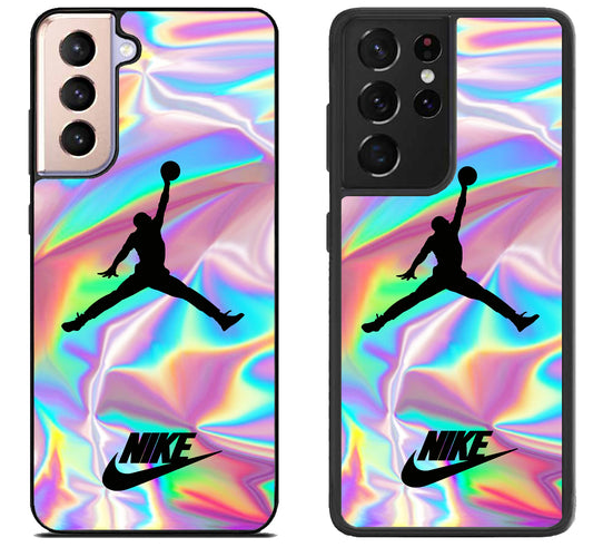 Air Jordan Nike Holographic Samsung Galaxy S21 | S21 FE | S21+ | S21 Ultra Case