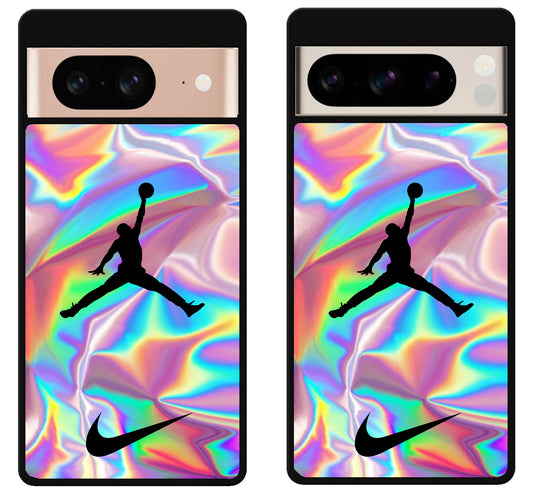Air Jordan Nike Holographic Google Pixel 8 | 8 Pro Case