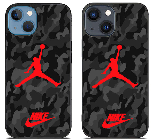 Air Jordan Nike red camo iPhone 15 | iPhone 15 Plus Case