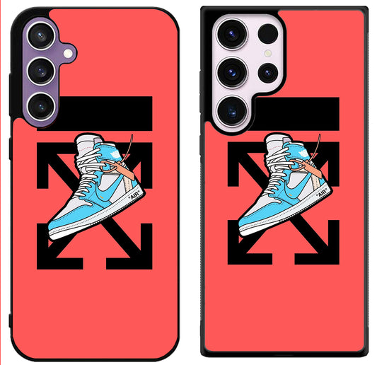 Air Jordan Off White Cover Samsung Galaxy S24 | S24+ | S24 Ultra Case