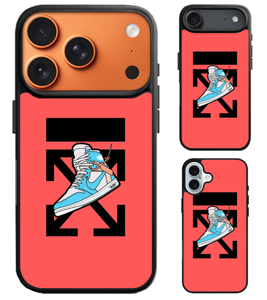 Air Jordan Off White Cover iPhone Air | iPhone 17 | 17 Pro | 17 Pro Max Case