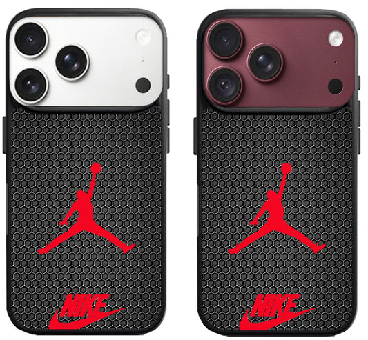 Air Jordan Red Jump Black iPhone 18 Pro | 18 Pro Max Case