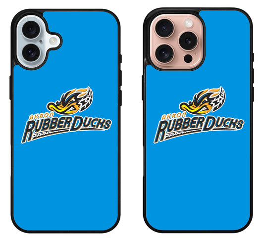 Akron RubberDucks Cover iPhone 16 | 16 Plus | 16 Pro | 16 Pro Max Case