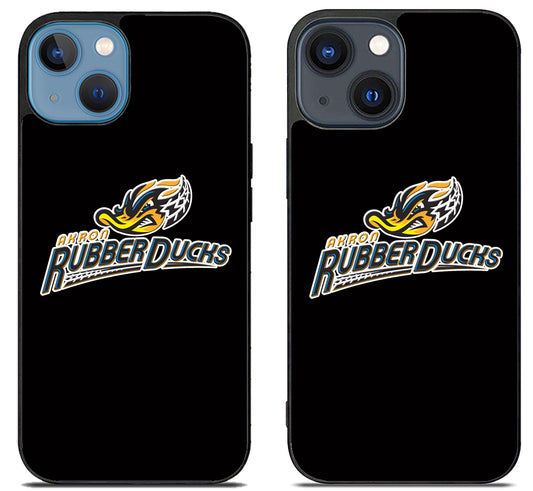 Akron Rubber Ducks Logo iPhone 15 | iPhone 15 Plus Case