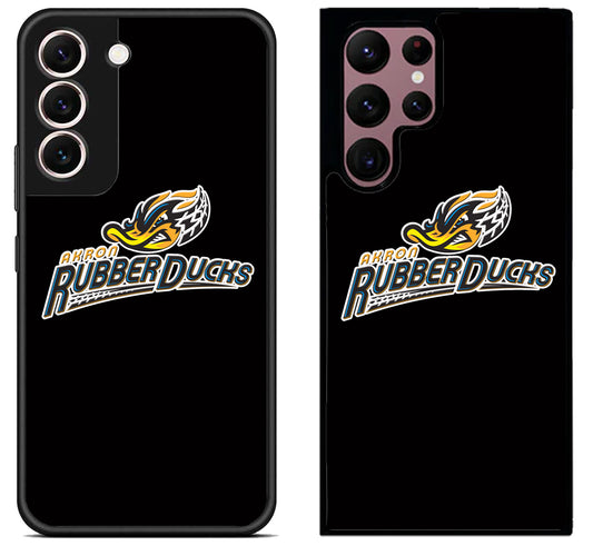 Akron Rubber Ducks Logo Samsung S22 | S22+ | S22 Ultra Case