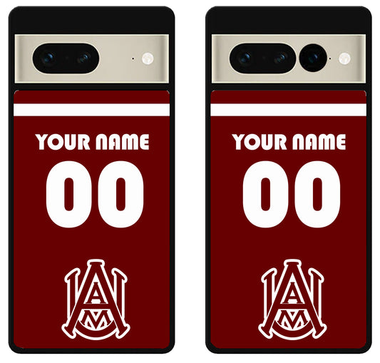 Custom Personalized Alabama A&M Bulldogs Google Pixel 7 | 7 Pro Case