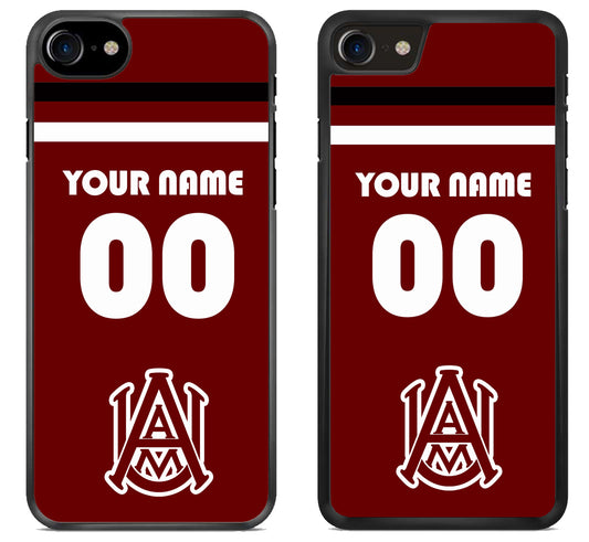 Custom Personalized Alabama A&M Bulldogs iPhone SE 2020 | iPhone SE 2022 Case