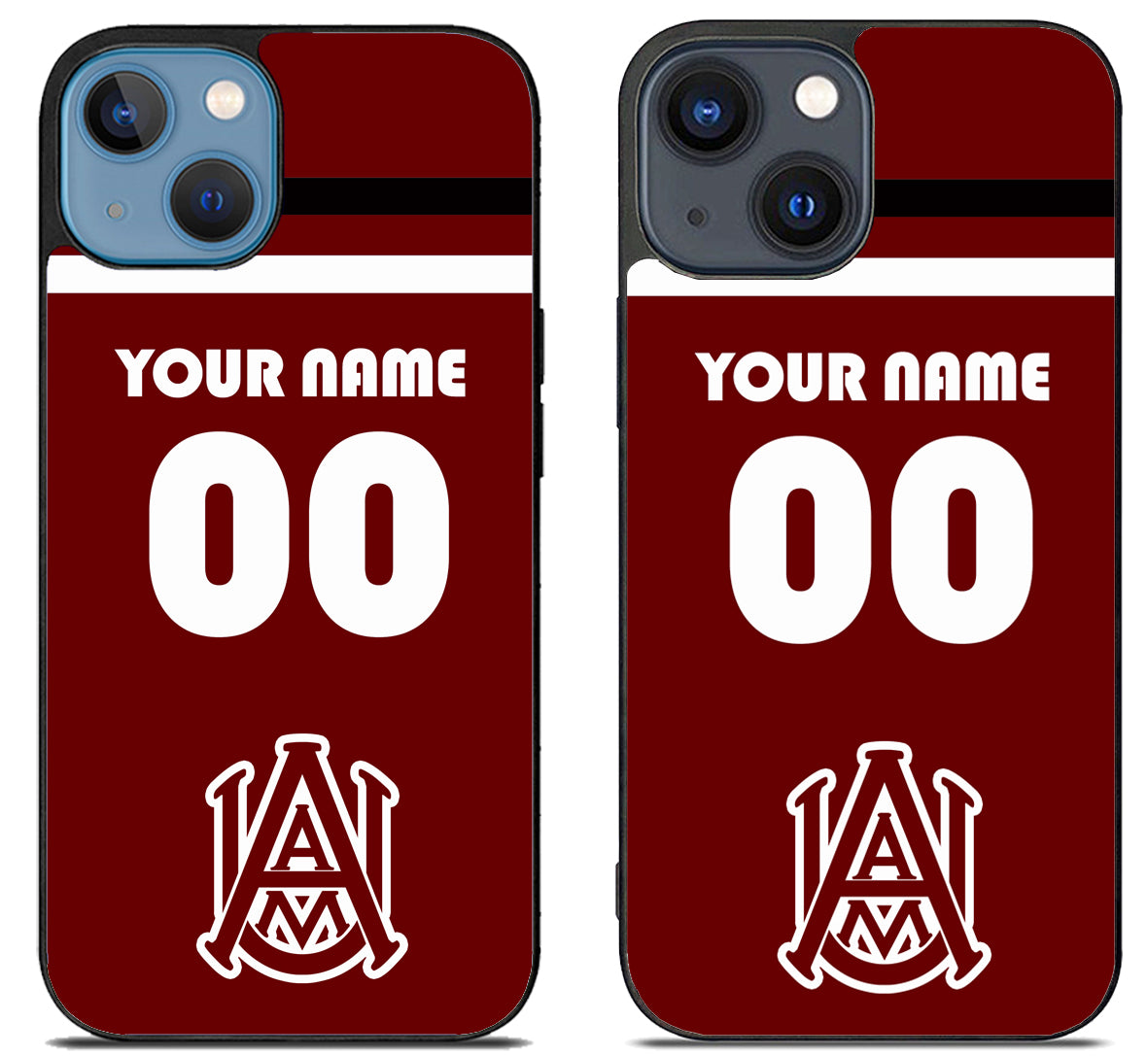 Custom Personalized Alabama A&M Bulldogs iPhone 15 | iPhone 15 Plus Case