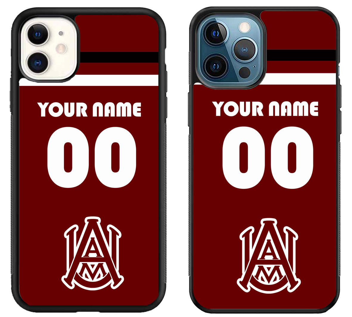 Custom Personalized Alabama A&M Bulldogs iPhone 11 | 11 Pro | 11 Pro Max Case