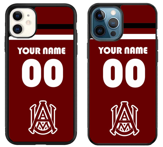 Custom Personalized Alabama A&M Bulldogs iPhone 11 | 11 Pro | 11 Pro Max Case