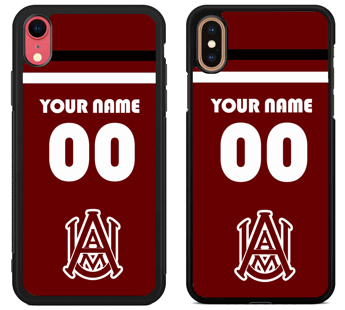 Custom Personalized Alabama A&M Bulldogs iPhone X | Xs | Xr | Xs Max Case