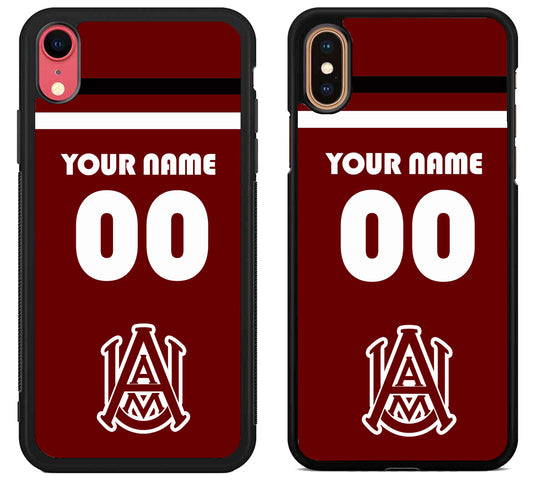 Custom Personalized Alabama A&M Bulldogs iPhone X | Xs | Xr | Xs Max Case