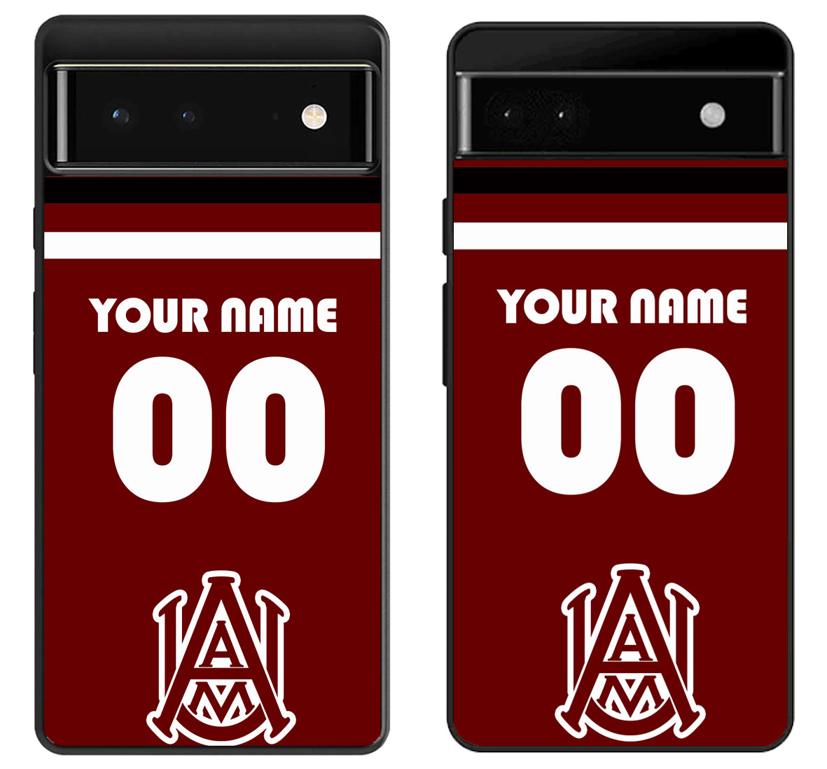 Custom Personalized Alabama A&M Bulldogs Google Pixel 6 | 6A | 6 Pro Case