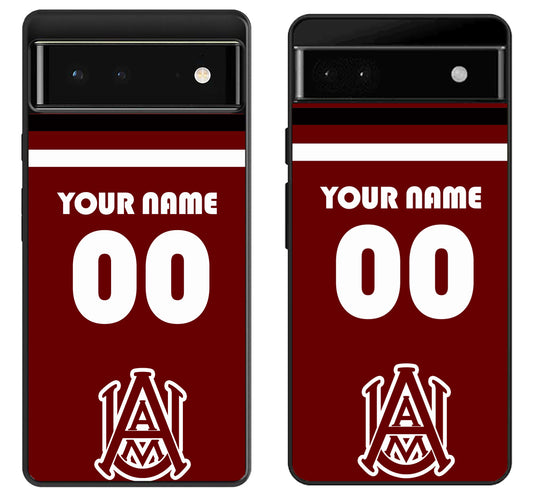 Custom Personalized Alabama A&M Bulldogs Google Pixel 6 | 6A | 6 Pro Case