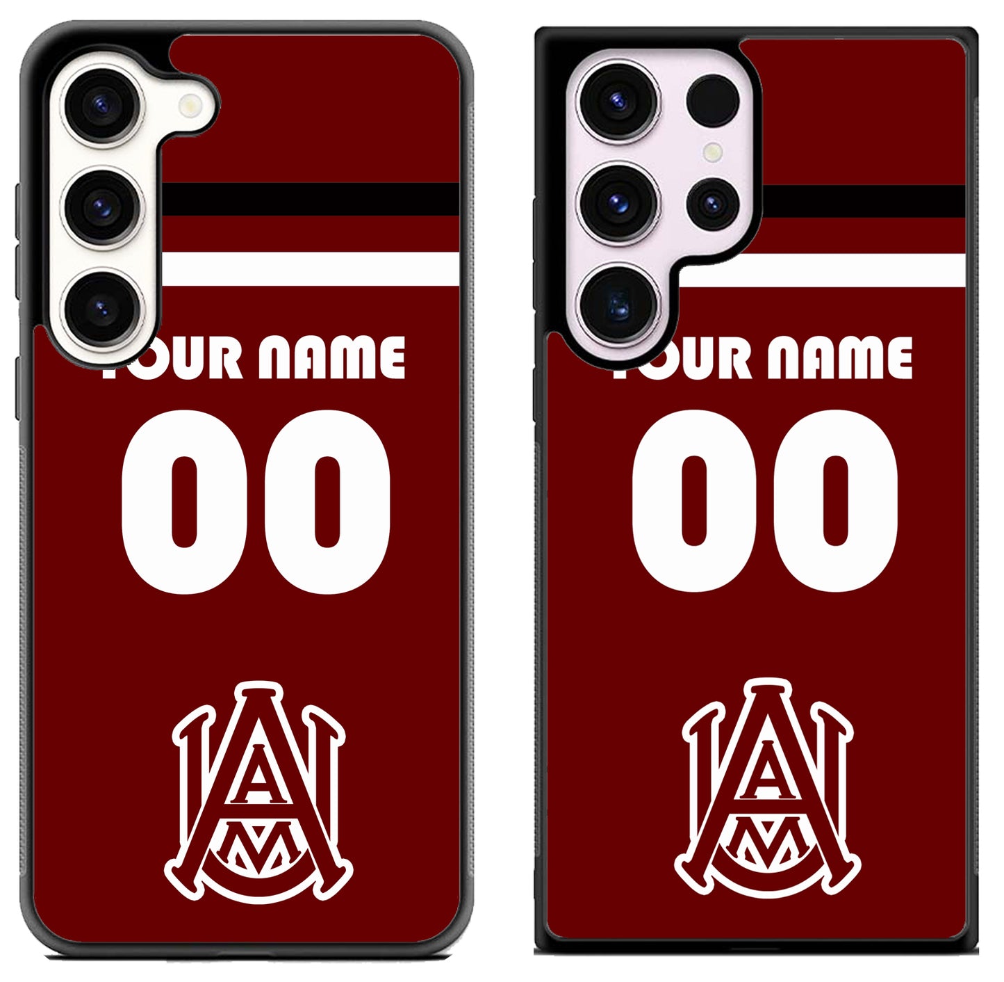 Custom Personalized Alabama A&M Bulldogs Samsung Galaxy S23 | S23+ | S23 Ultra Case