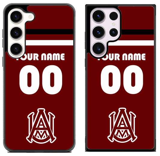 Custom Personalized Alabama A&M Bulldogs Samsung Galaxy S23 | S23+ | S23 Ultra Case