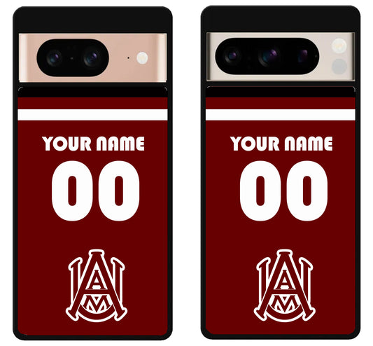 Custom Personalized Alabama A&M Bulldogs Google Pixel 8 | 8 Pro Case