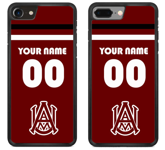Custom Personalized Alabama A&M Bulldogs iPhone 8 | 8 Plus Case