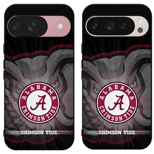 Alabama Crimson Tide Background Google Pixel 9 | 9 Pro | 9 Pro XL Case