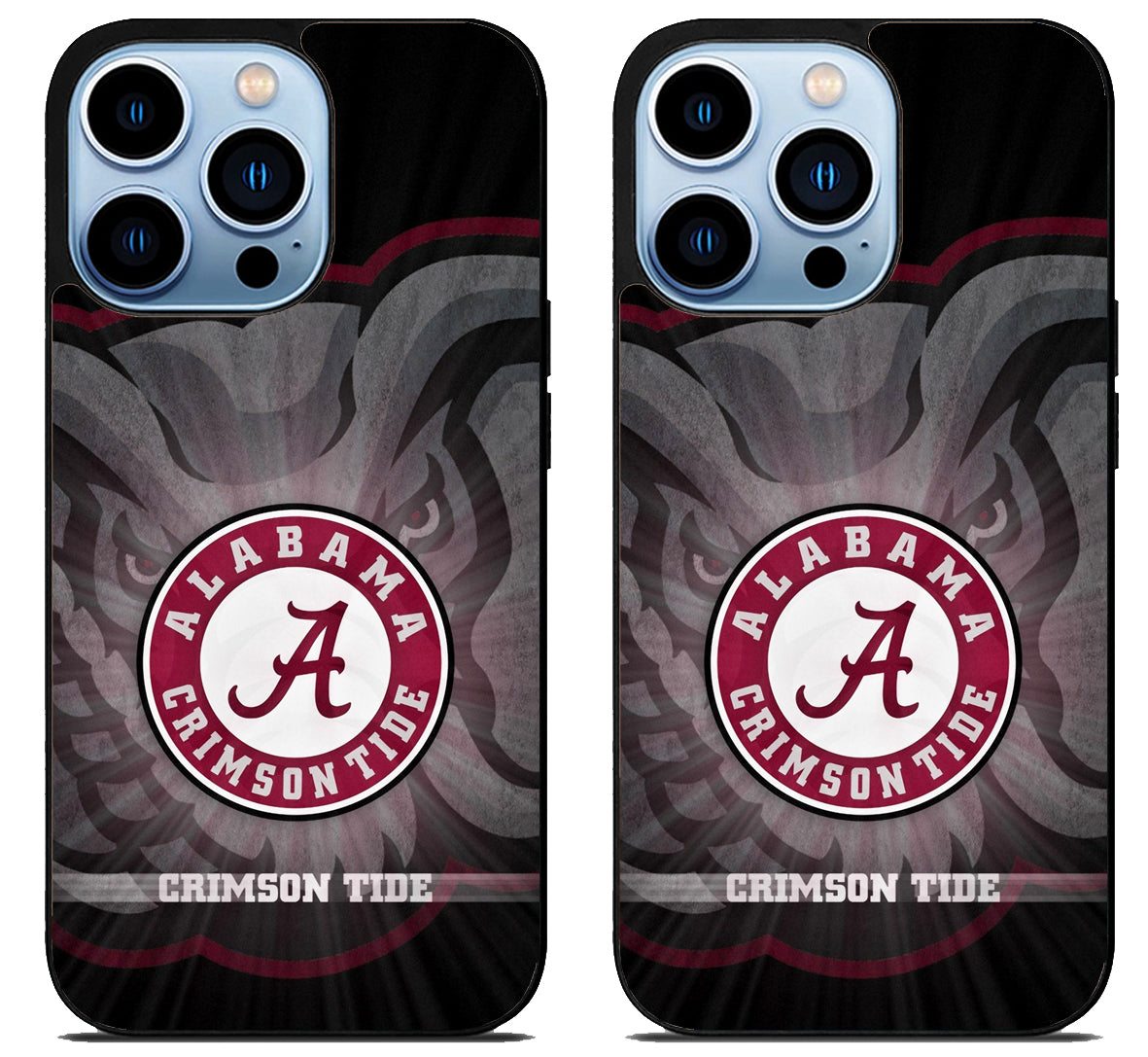 Alabama Crimson Tide Background iPhone 15 Pro | iPhone 15 Pro Max Case