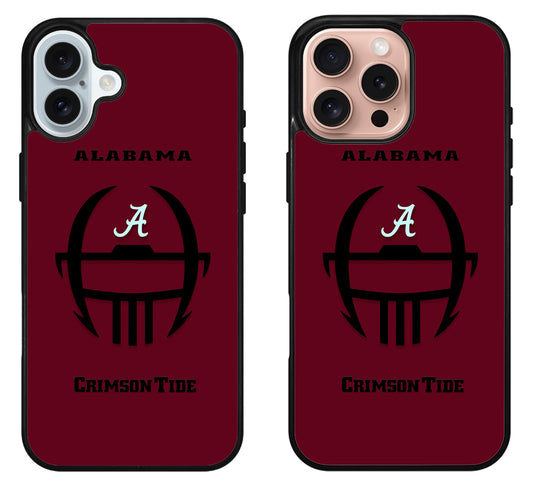 Alabama Crimson Tide Cover iPhone 16 | 16 Plus | 16 Pro | 16 Pro Max Case