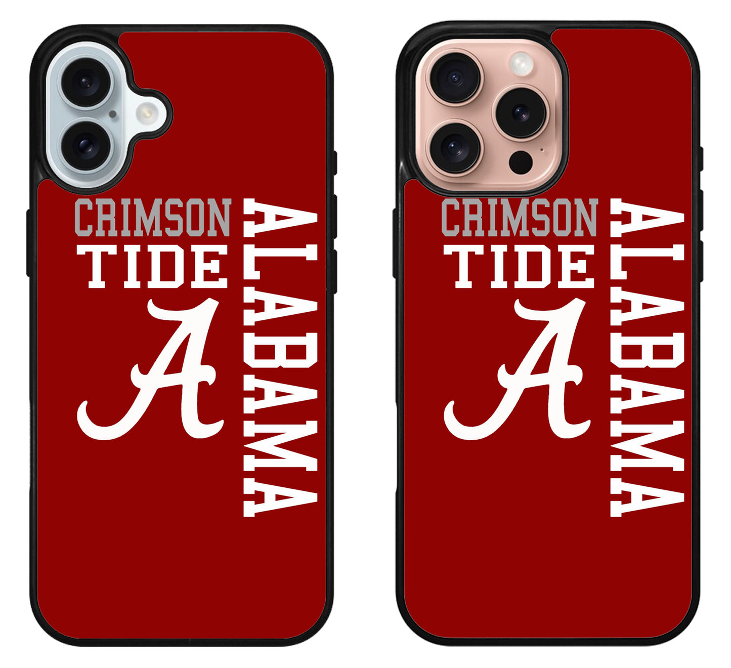 Alabama Crimson Tide Logo Red iPhone 16 | 16 Plus | 16 Pro | 16 Pro Max Case