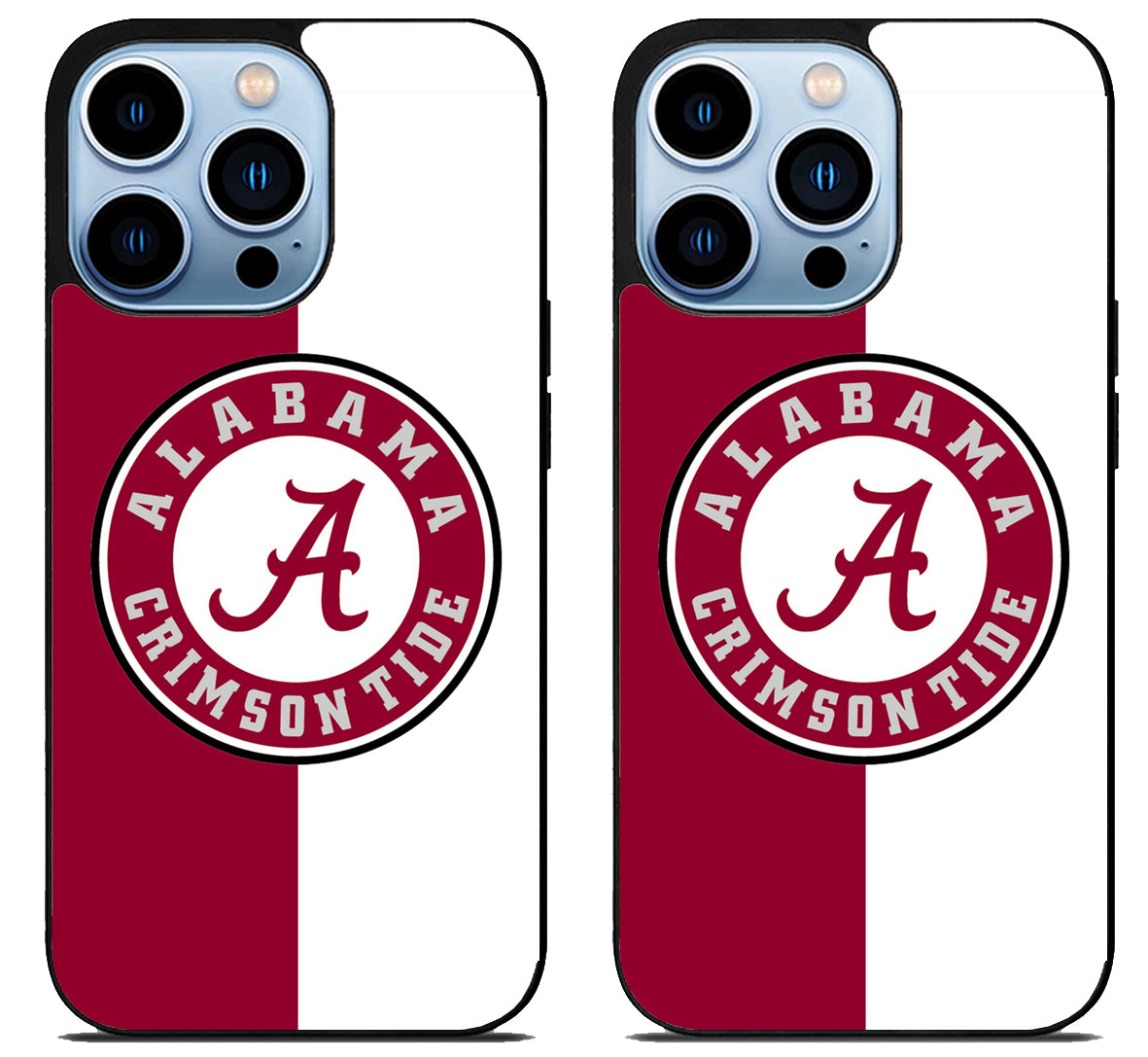 Alabama Crimson Tide Stripe iPhone 15 Pro | iPhone 15 Pro Max Case