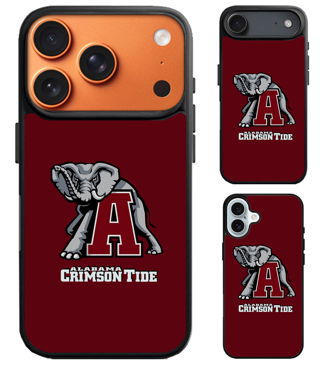 Alabama Crimson Tide Stylish iPhone Air | iPhone 17 | 17 Pro | 17 Pro Max Case
